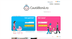 Desktop Screenshot of cautabona.ro